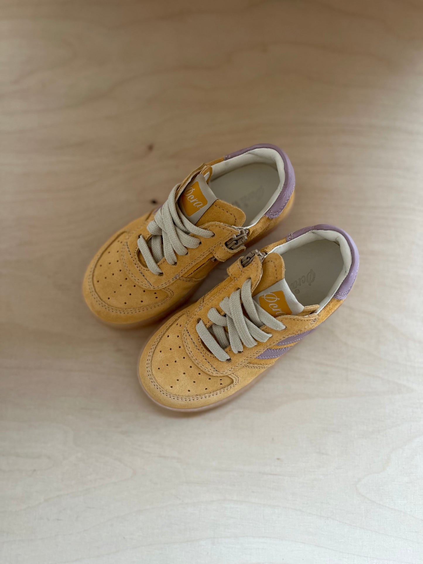 harry sneaker - peach lilla