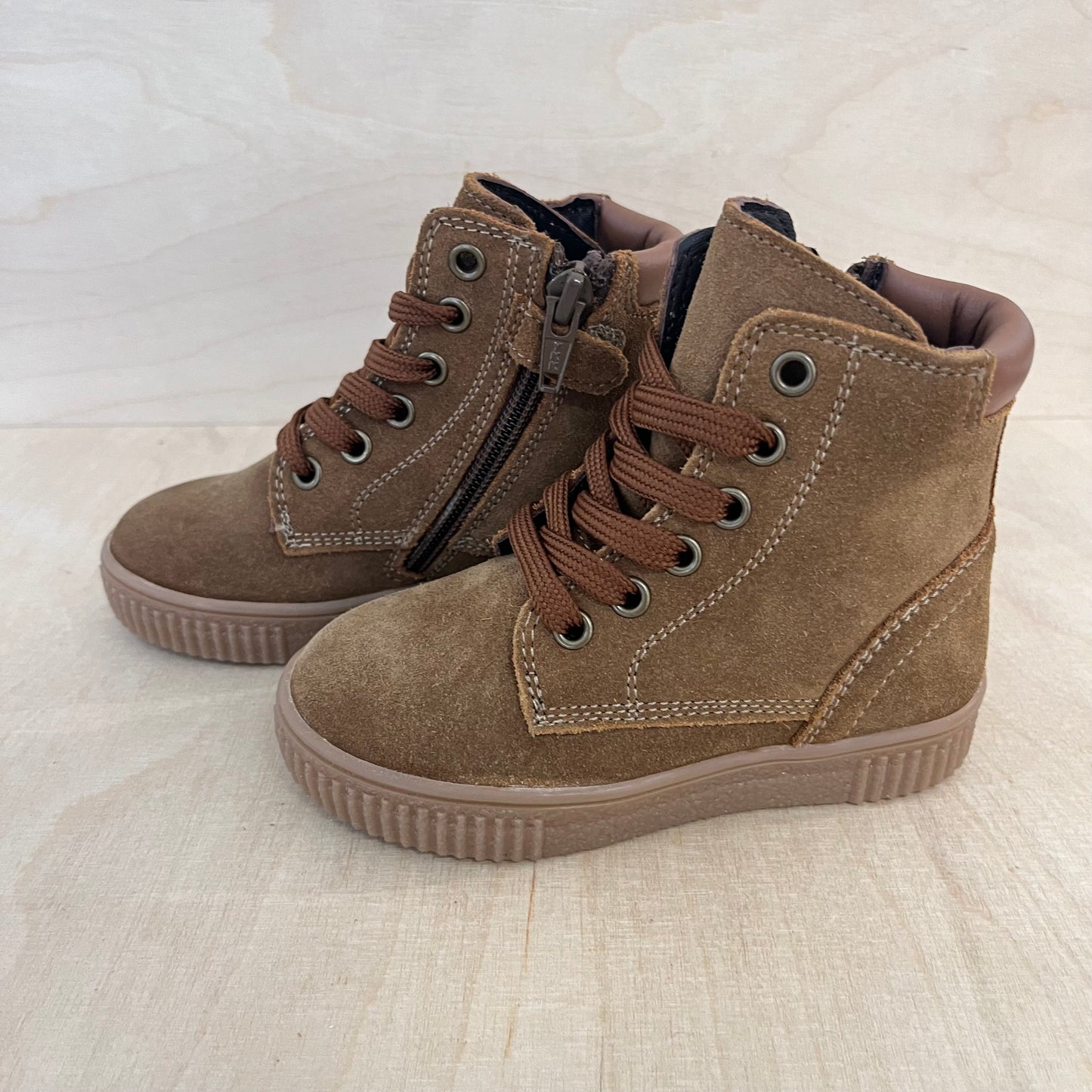veterbottine - cognac suede