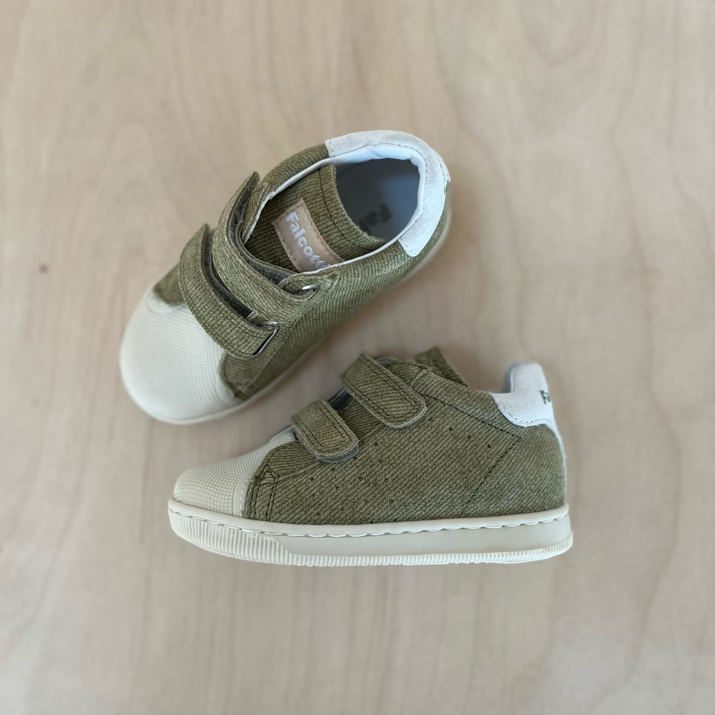 sneaker velcro moon - gummy, stone