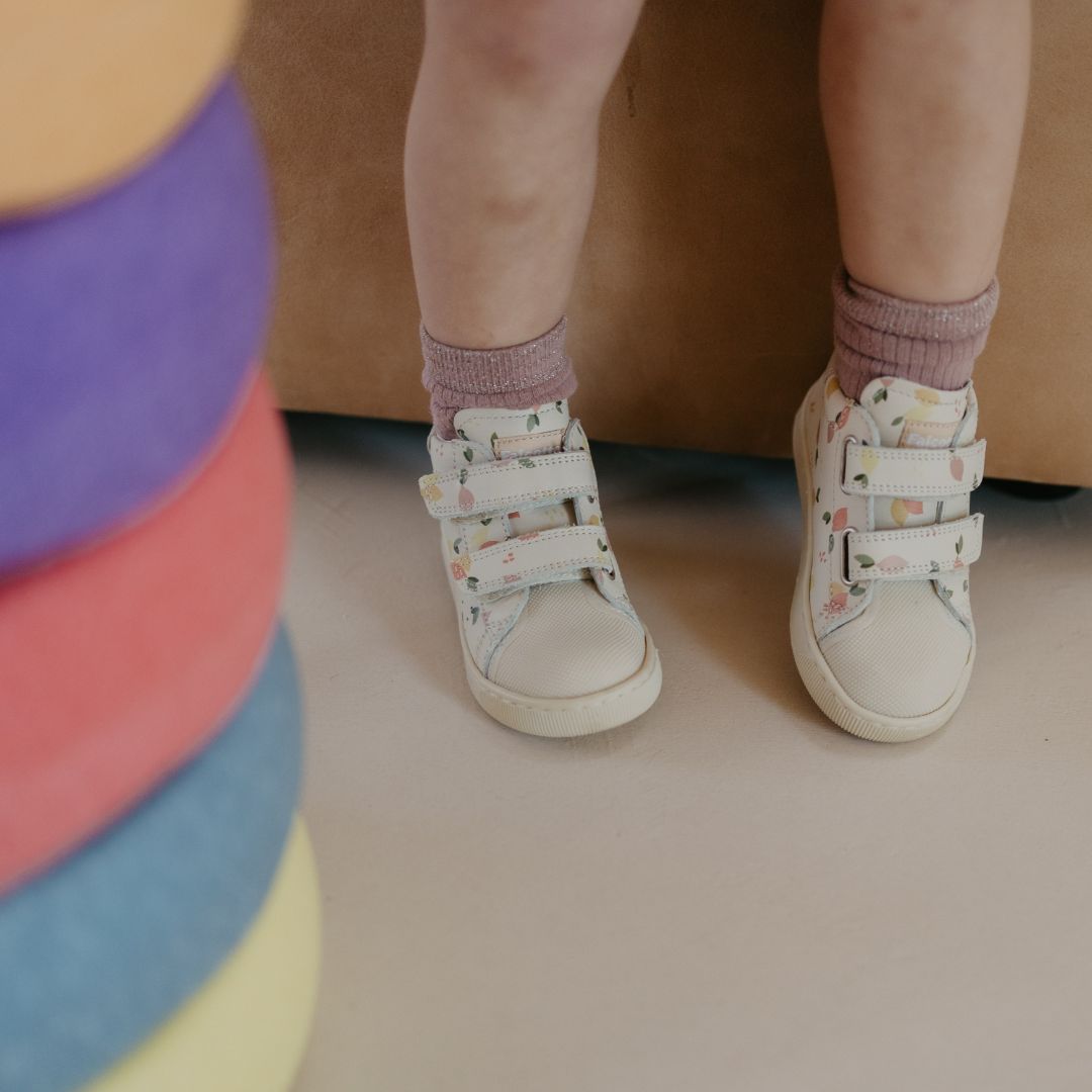 sneaker velcro moon - gummy, citrus