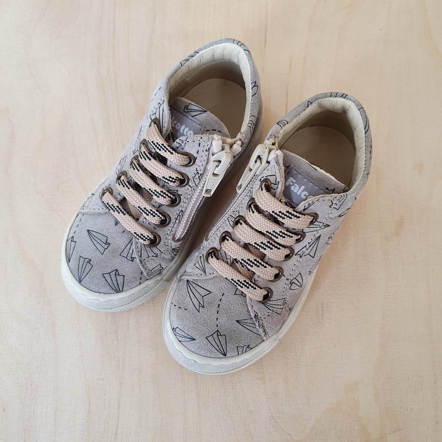 FALCOTTO - sneaker snopes - planes taupe
