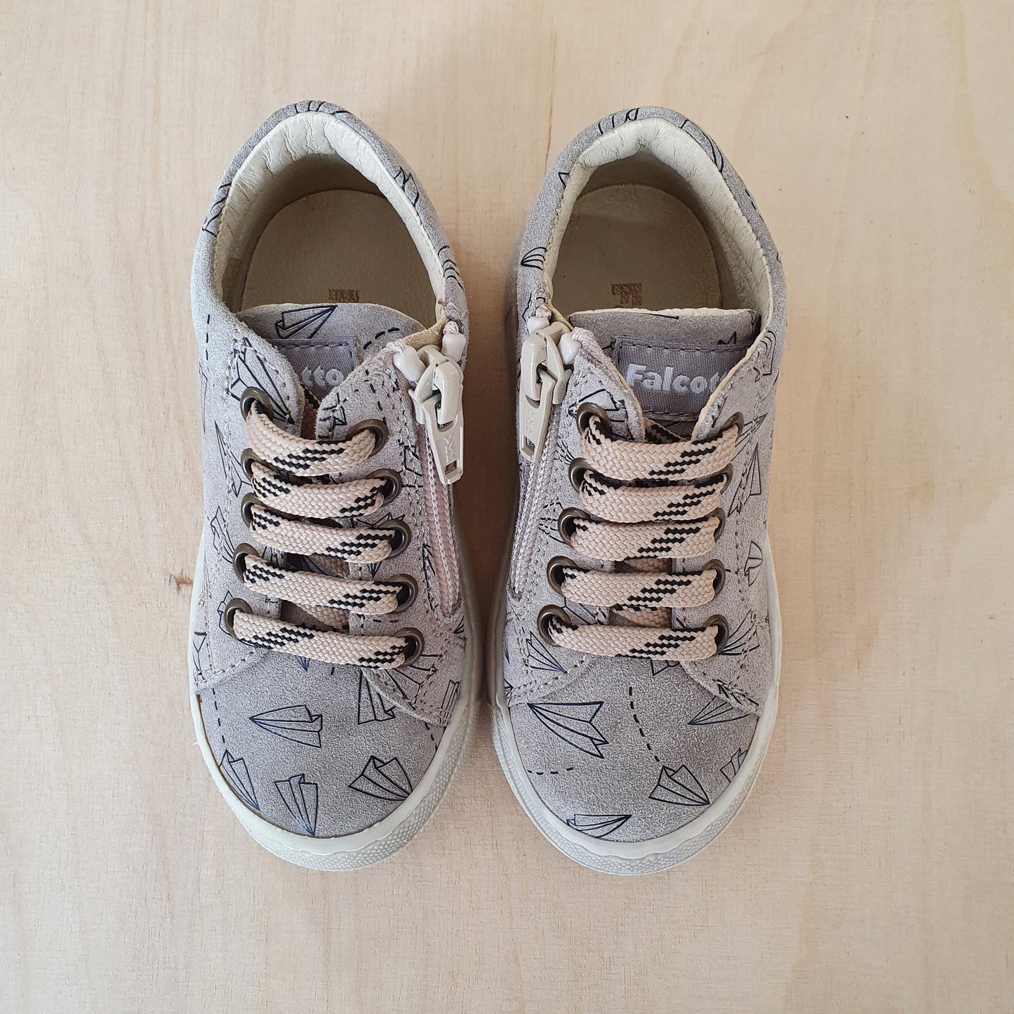 FALCOTTO - sneaker snopes - planes taupe