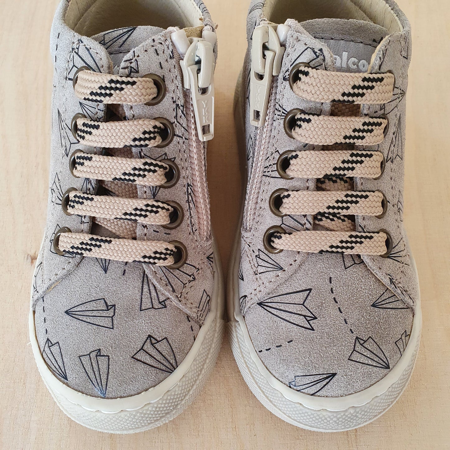 FALCOTTO - sneaker snopes - planes taupe