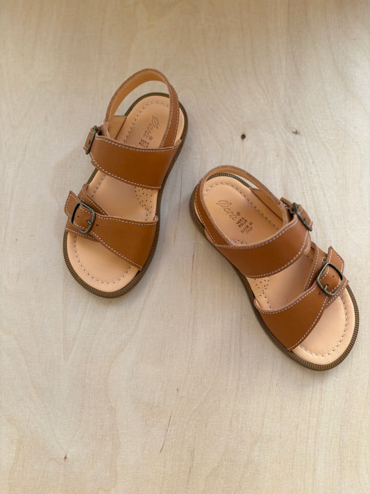 Ocra Sandaal Jules bruin leder