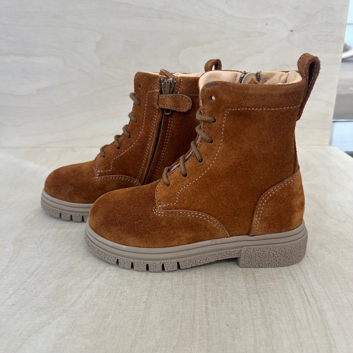 veterbottine - brown suede