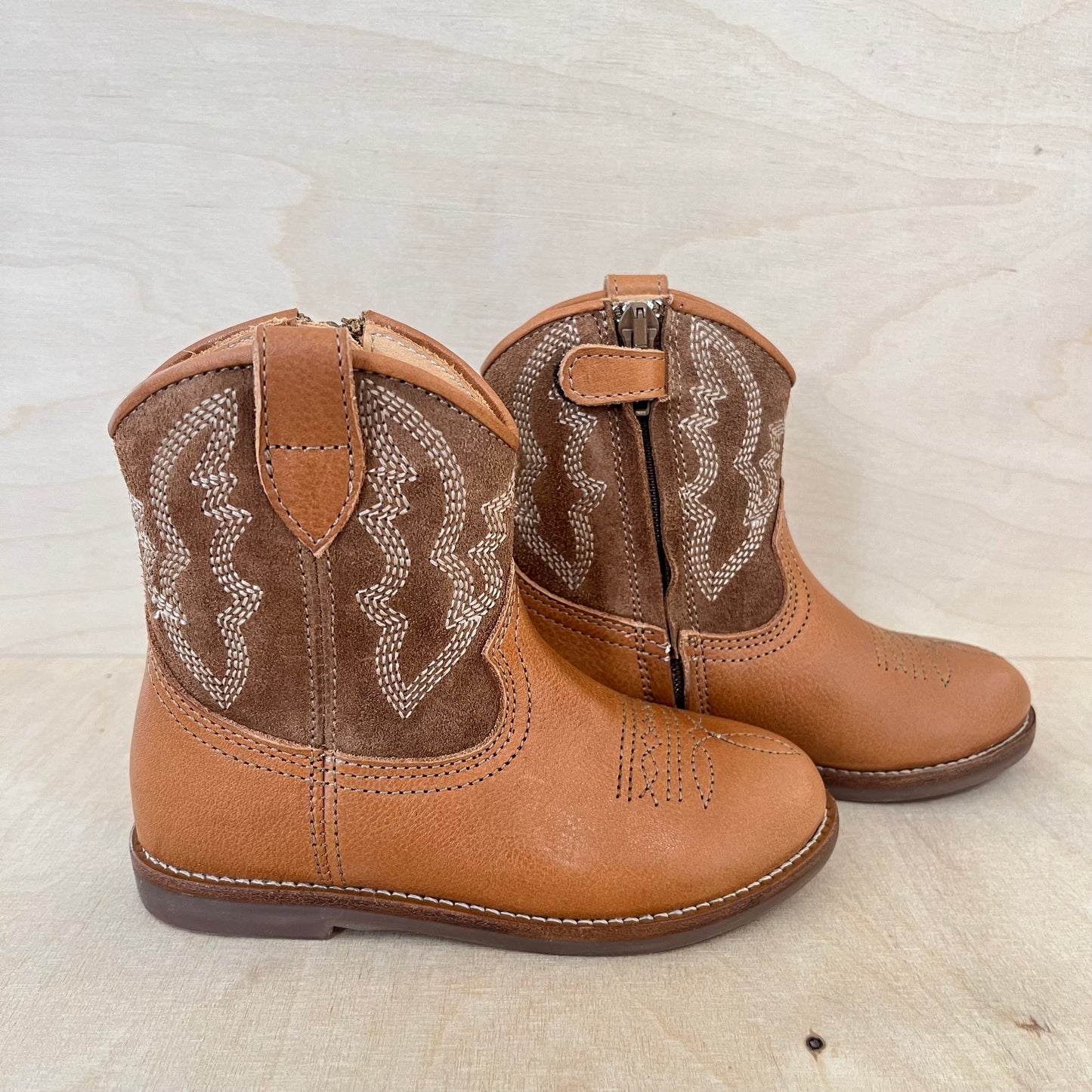 cowboy boot - brown