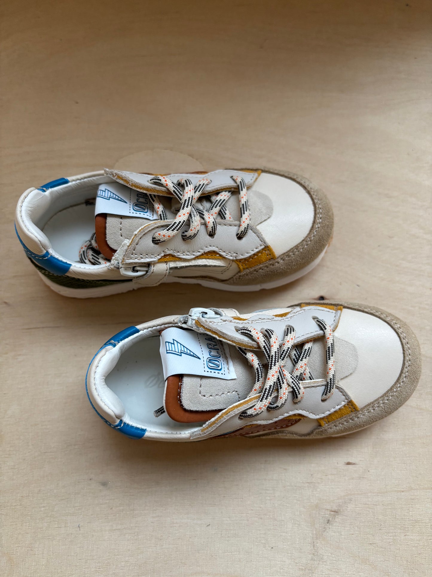 Ocra runner bruin geel