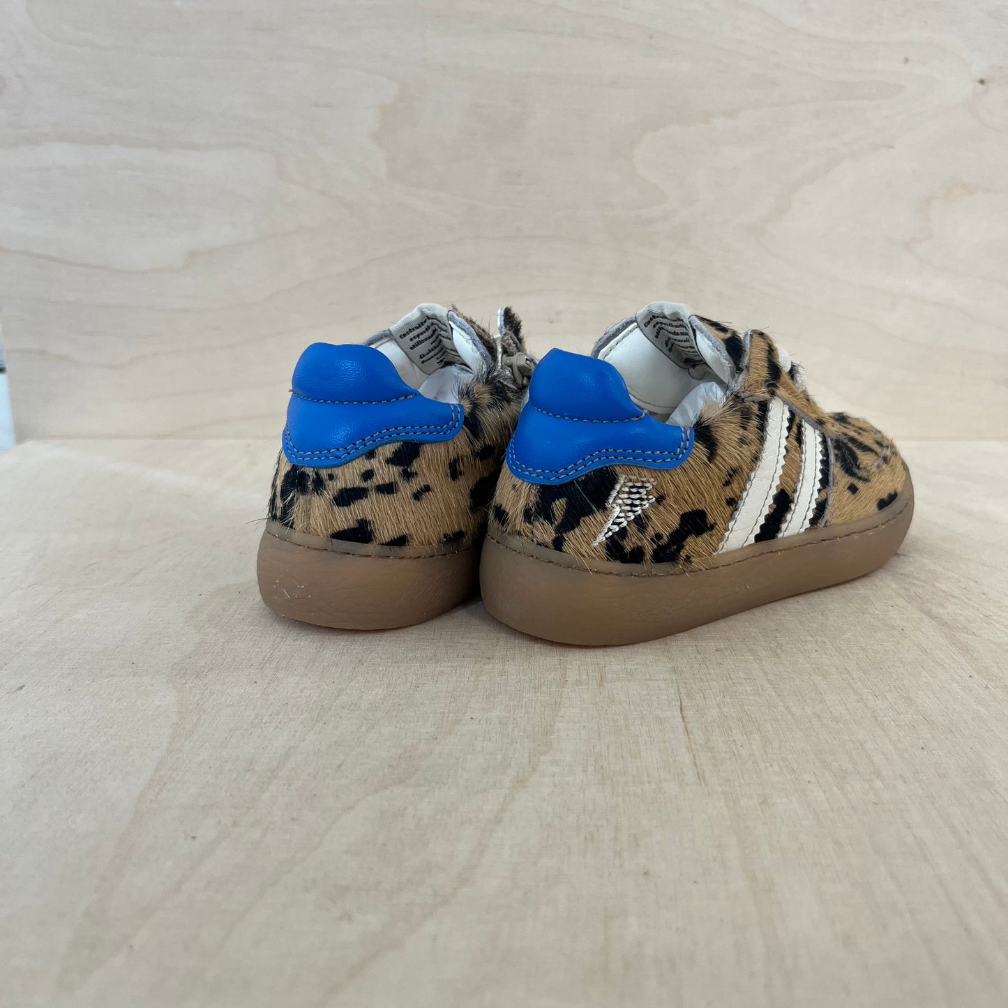 harry sneaker - cow, blue