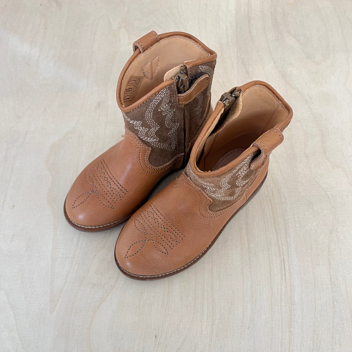 cowboy boot - brown