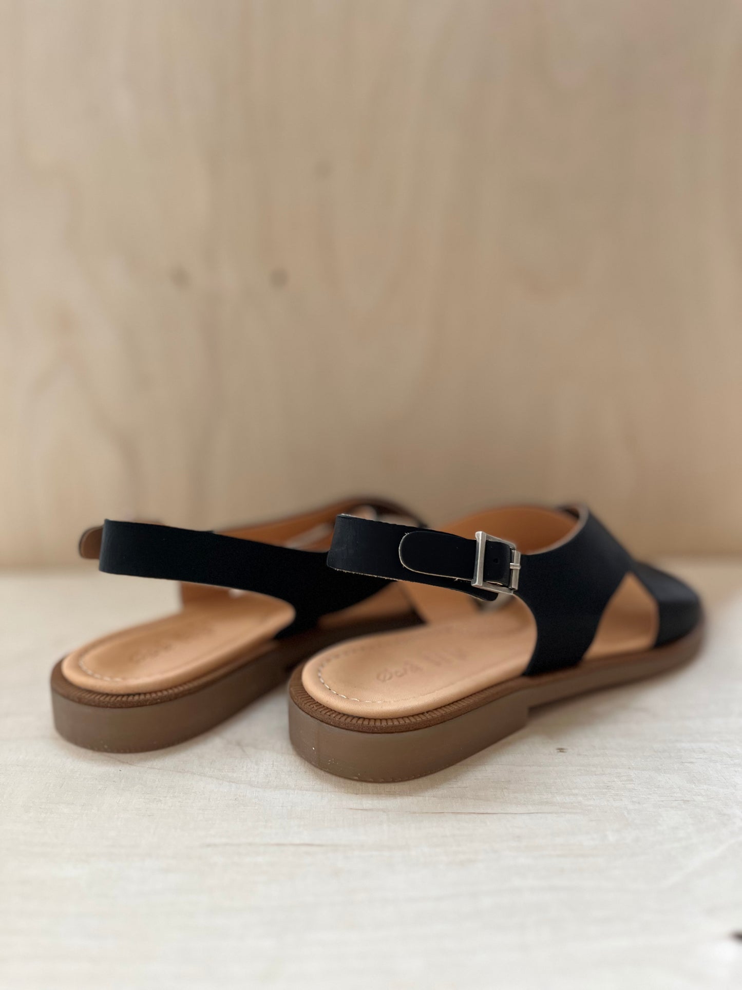 sandaal cross - nero