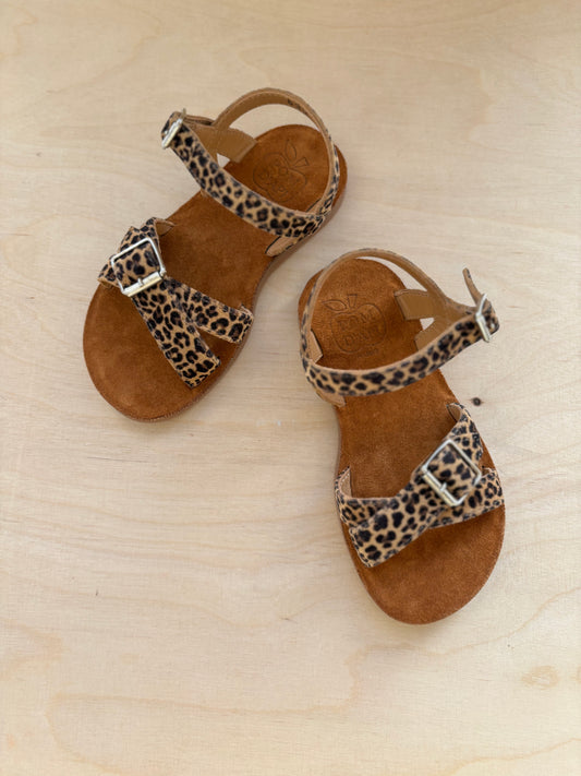 pom d'api crossy sandaal leopard