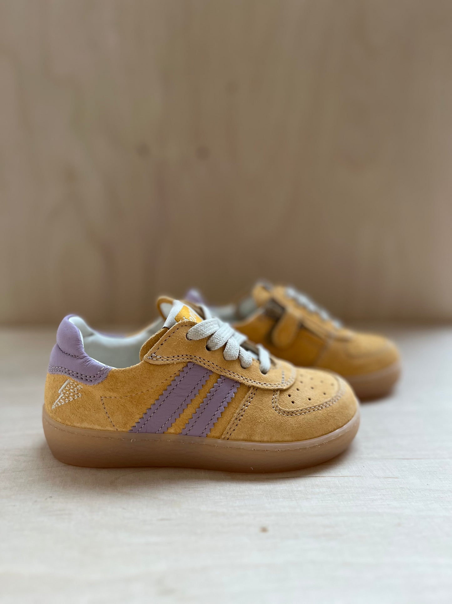 harry sneaker - peach lilla