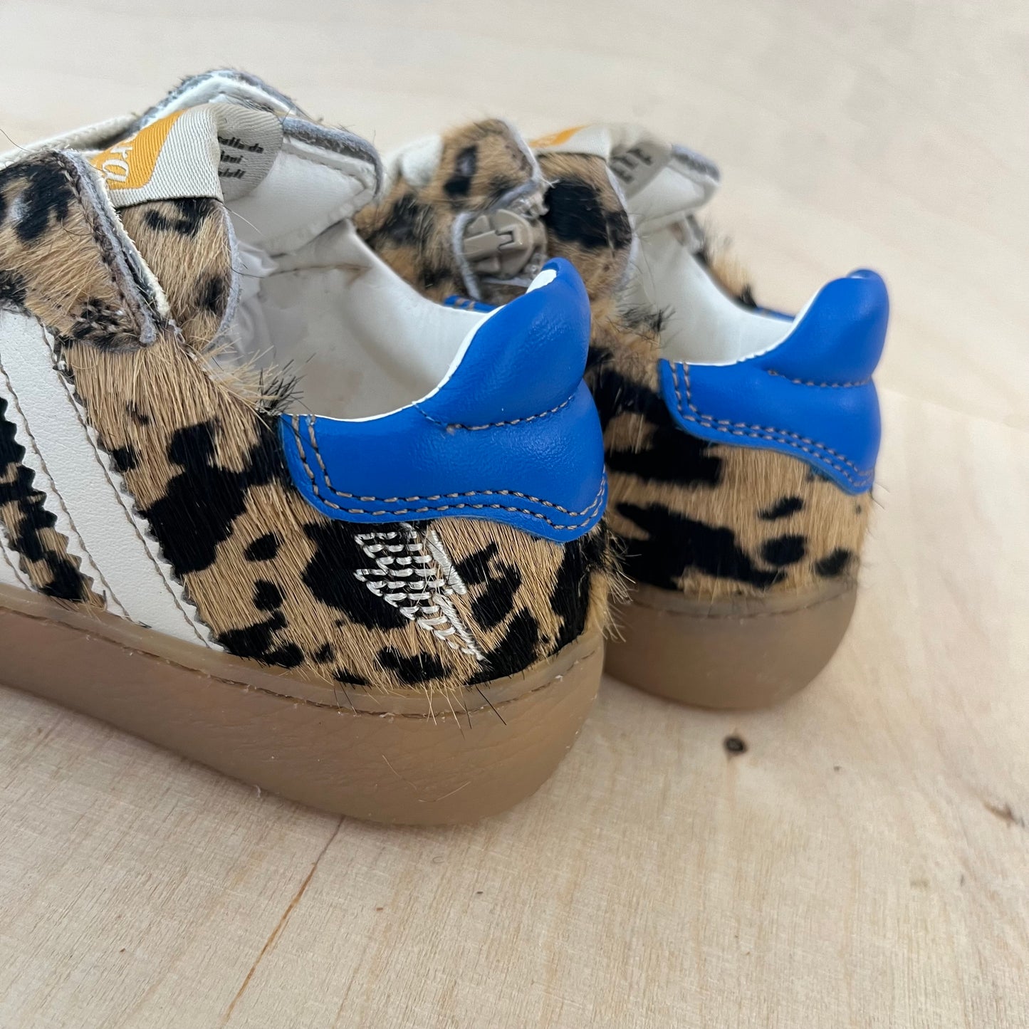 harry sneaker - cow, blue