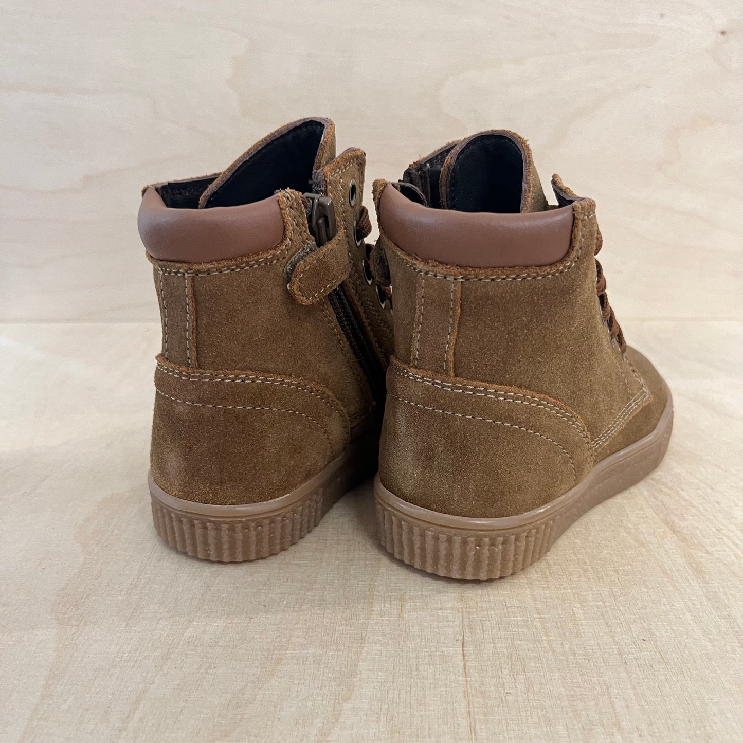 veterbottine - cognac suede