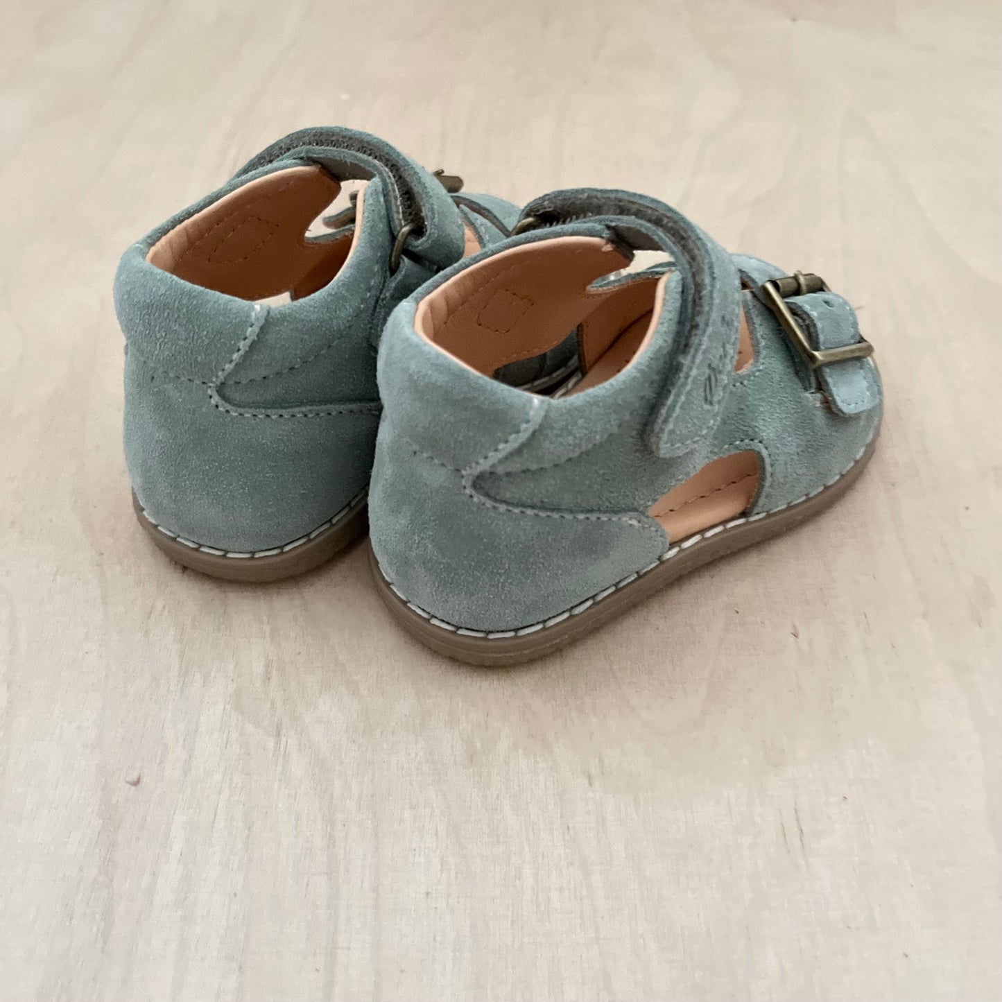 stapsandaal bas - mint