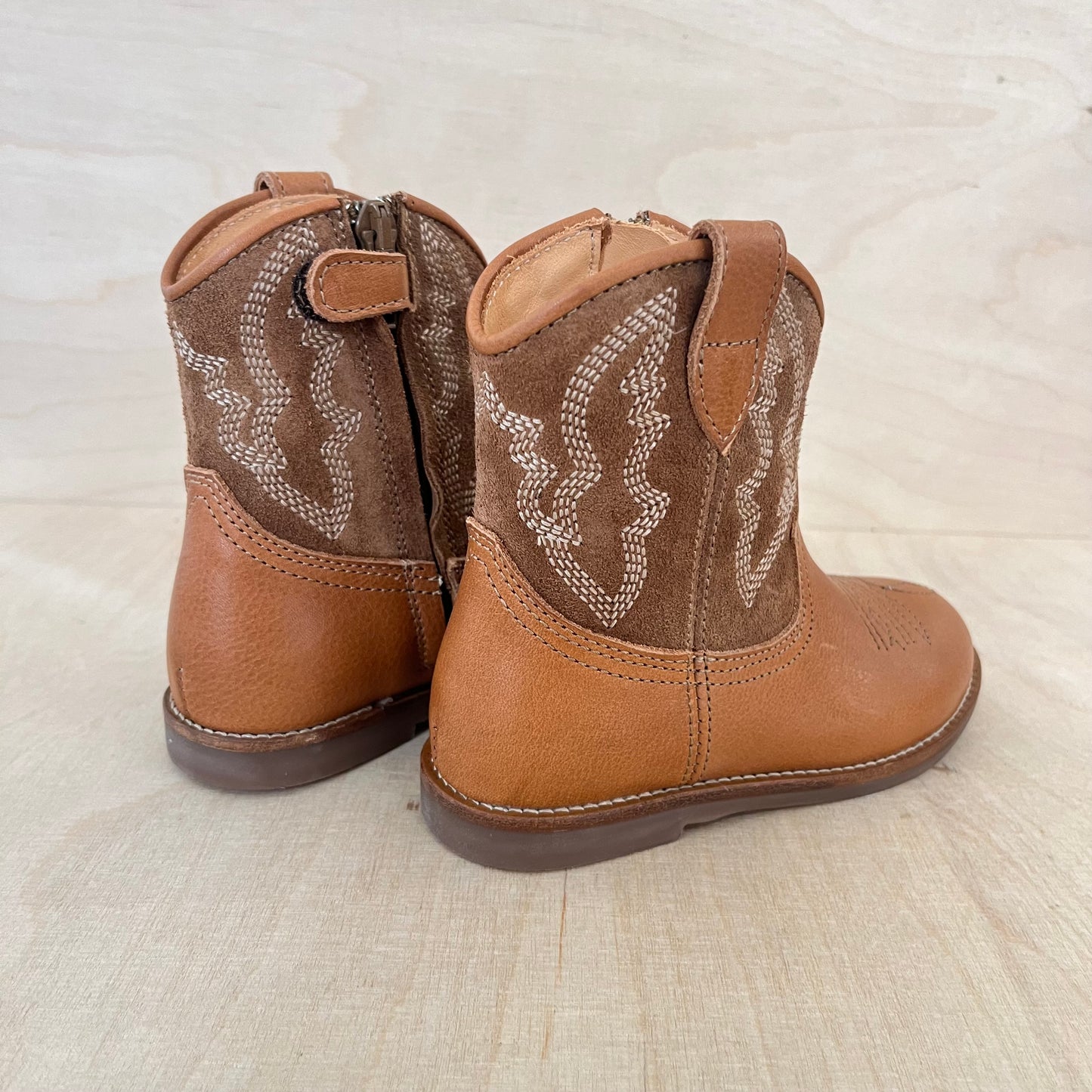 cowboy boot - brown
