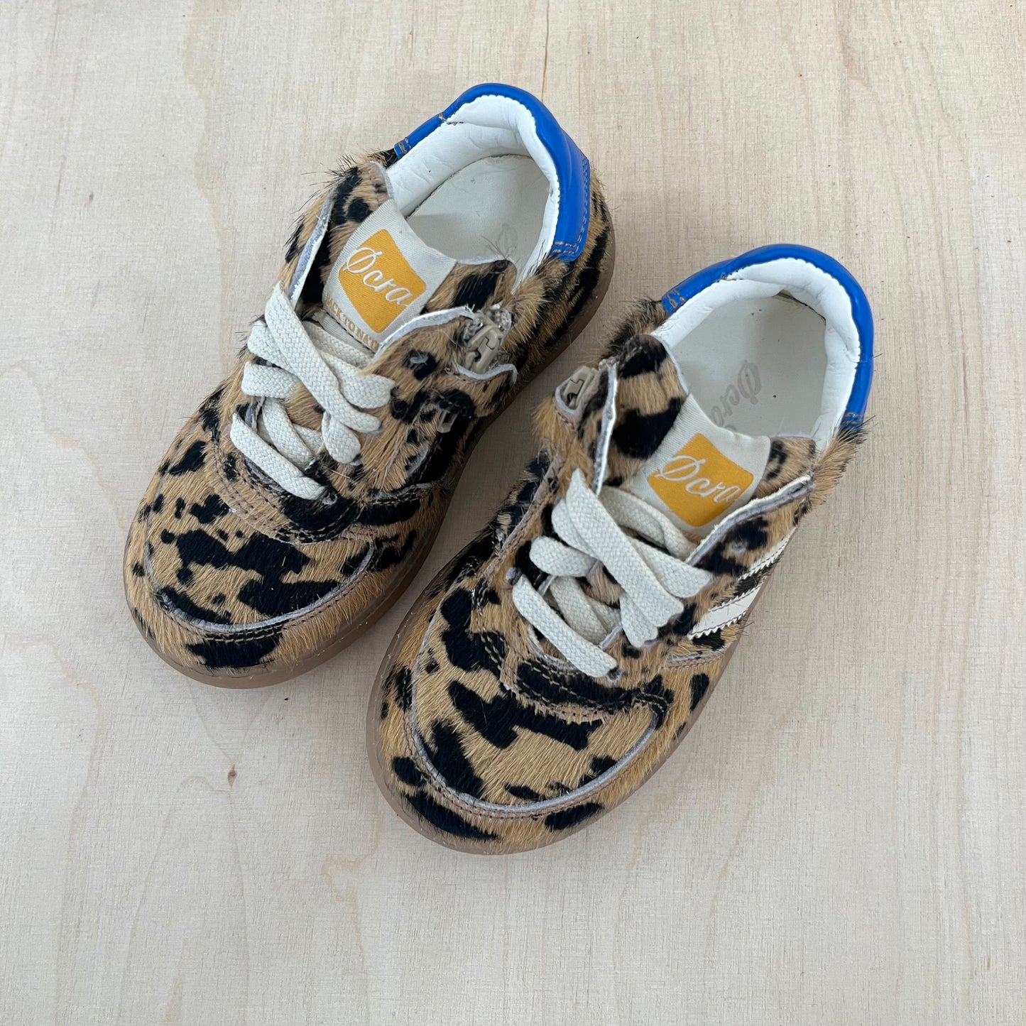 harry sneaker - cow, blue