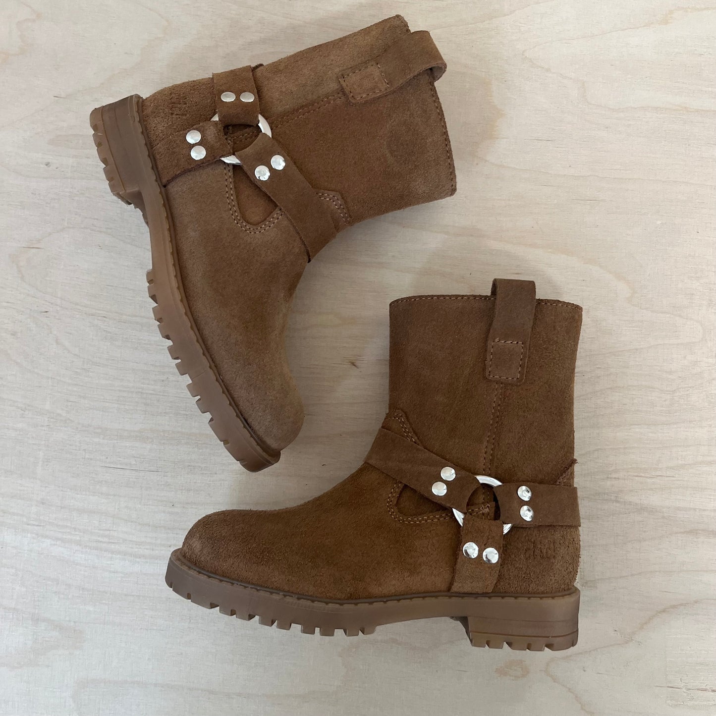 western boot gespen - serraport bruin