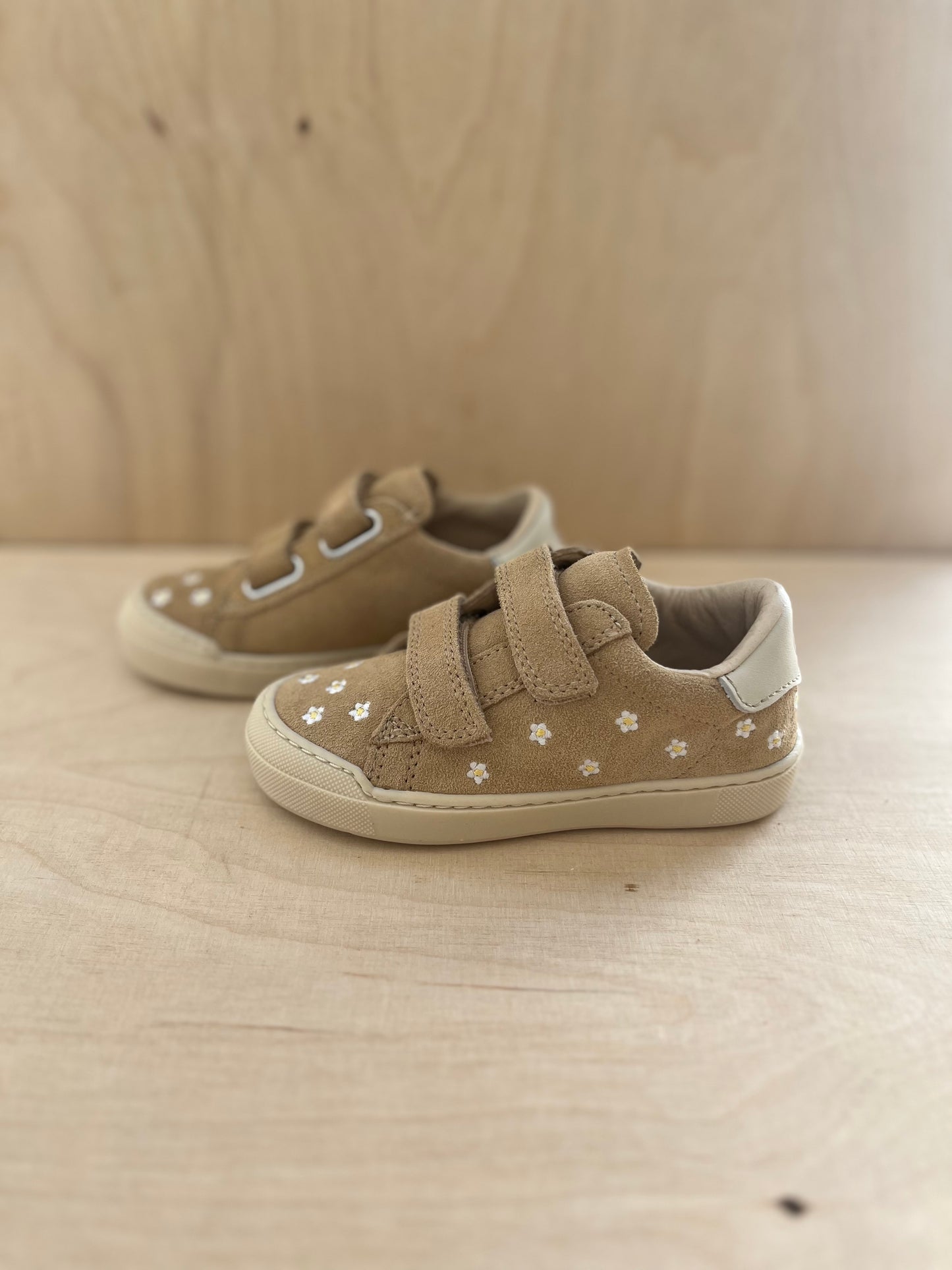 sneaker velcro - eindhoven margherite sand