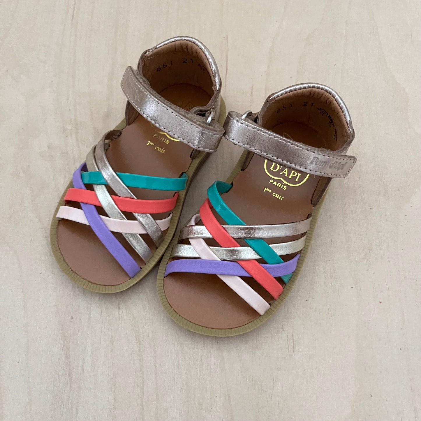 stapsandaal - poppy lux - oro palla