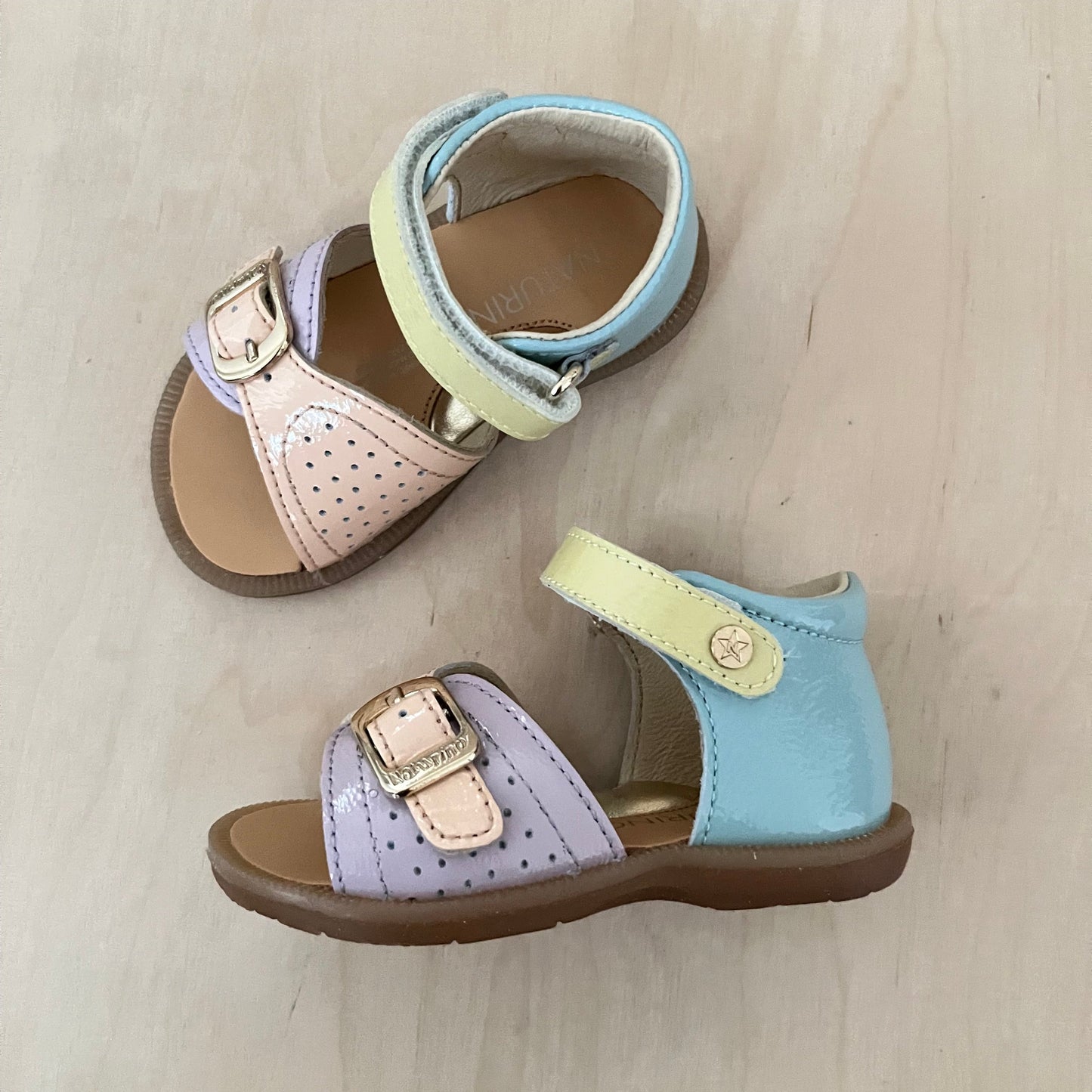 stapsandaal jead naplak - cipria lilac celeste