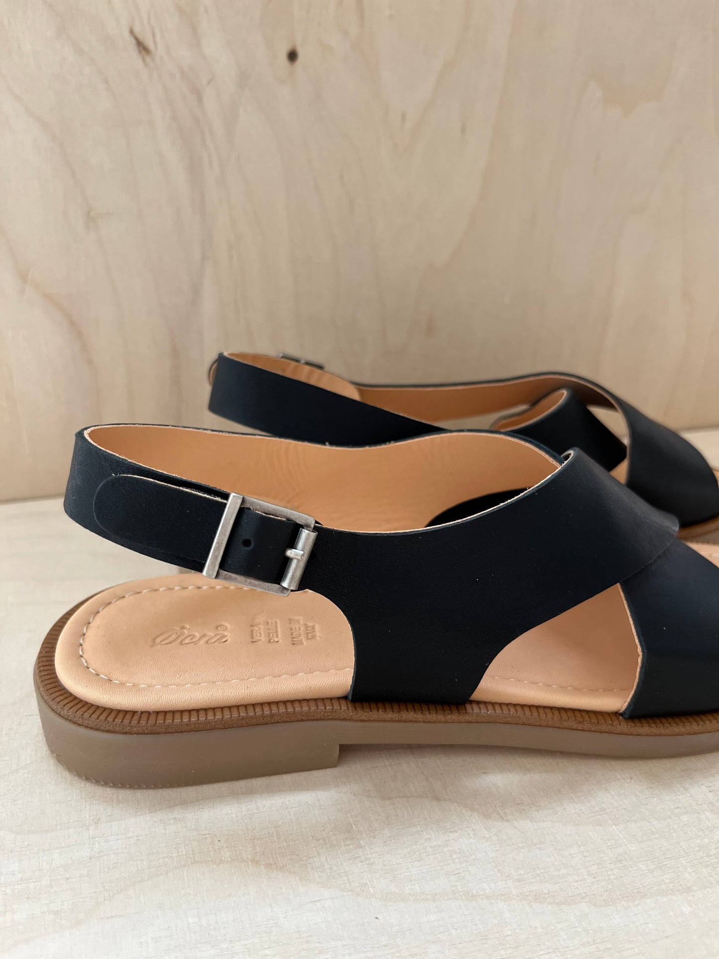 sandaal cross - nero
