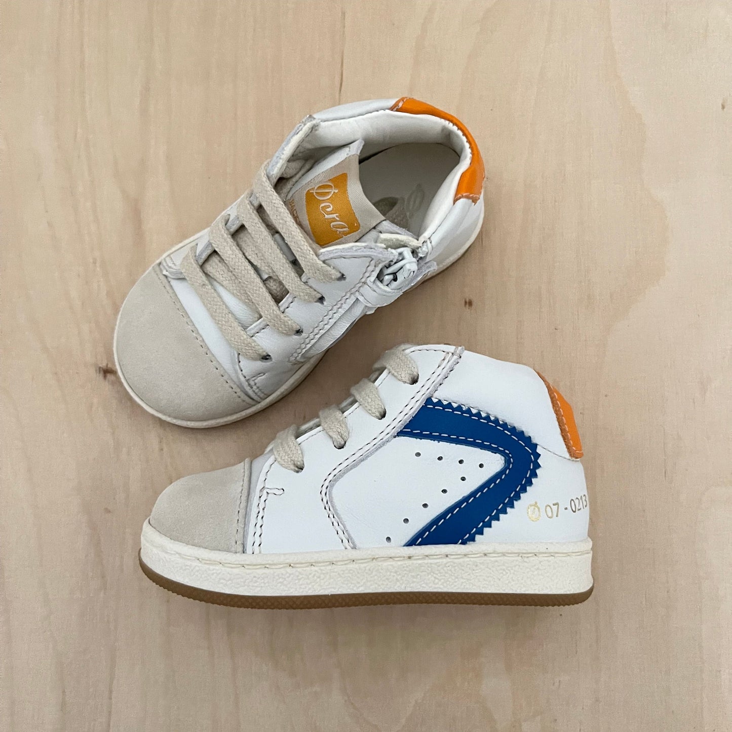 stapsneaker cortez - blue