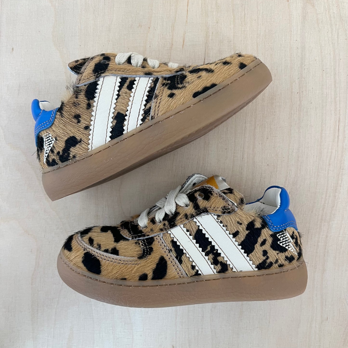 harry sneaker - cow, blue