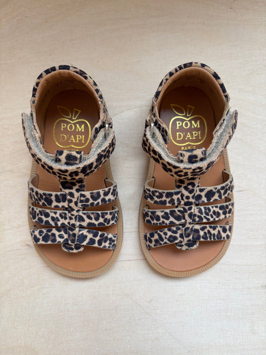 Pom d'api sandaal leopard