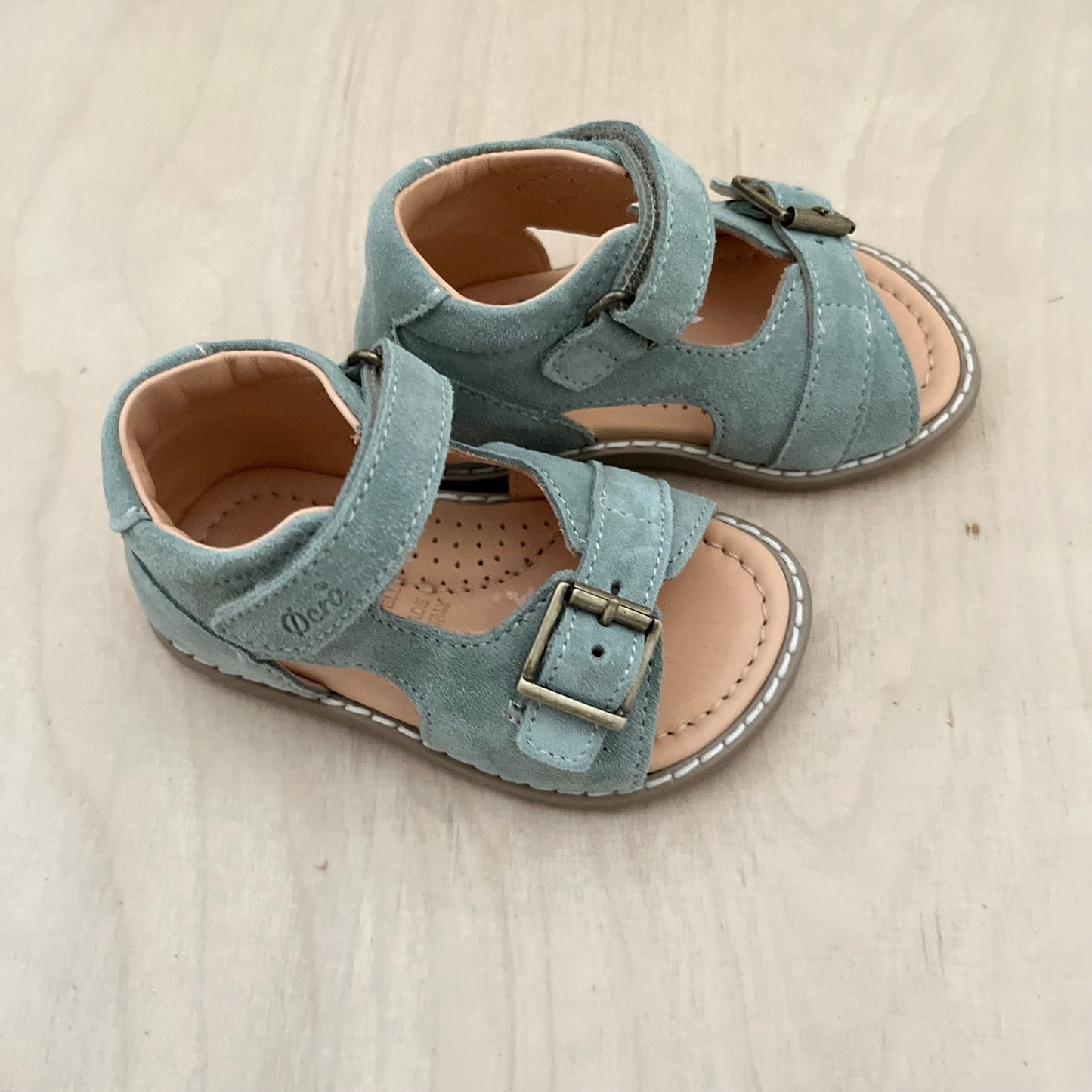 stapsandaal bas - mint