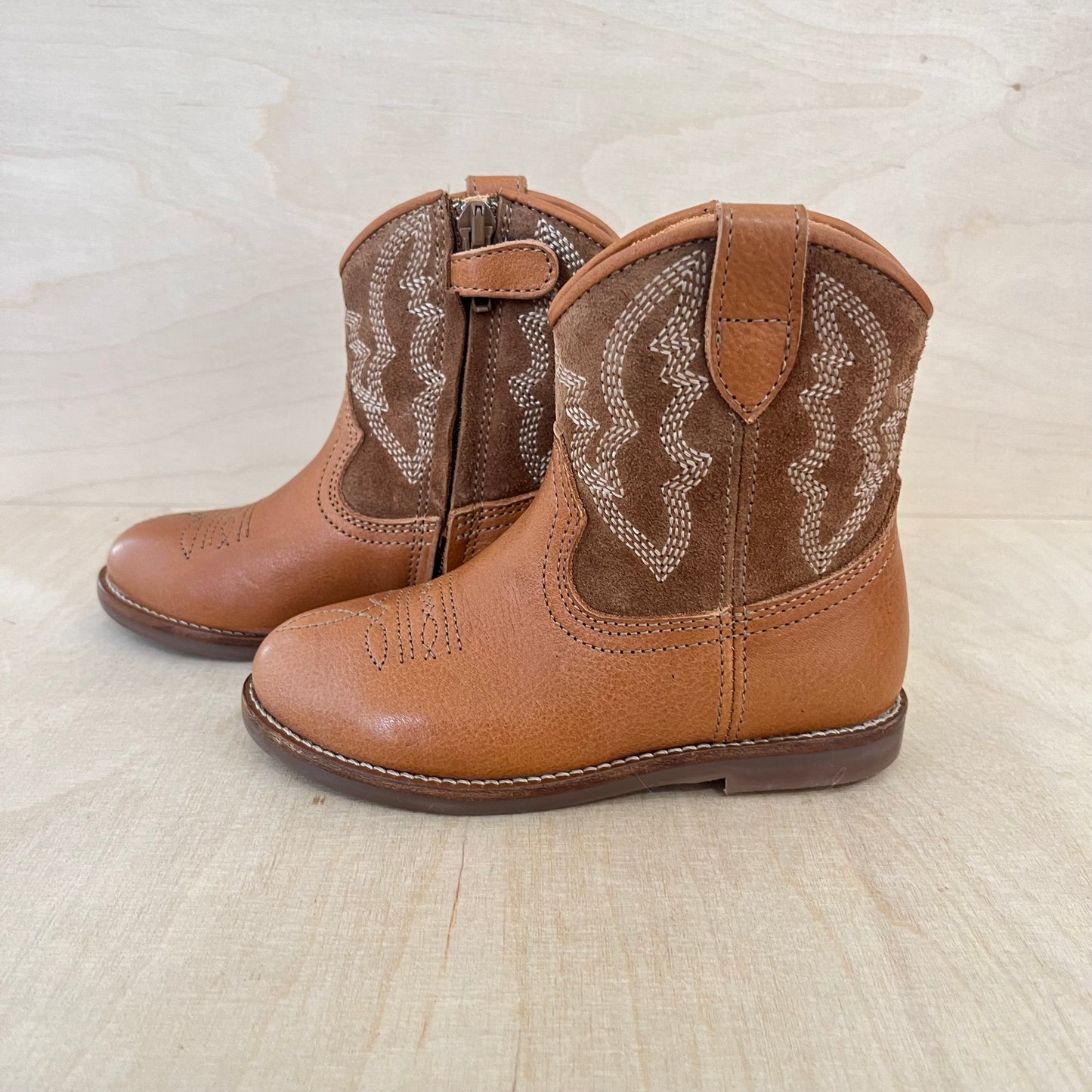 cowboy boot - brown
