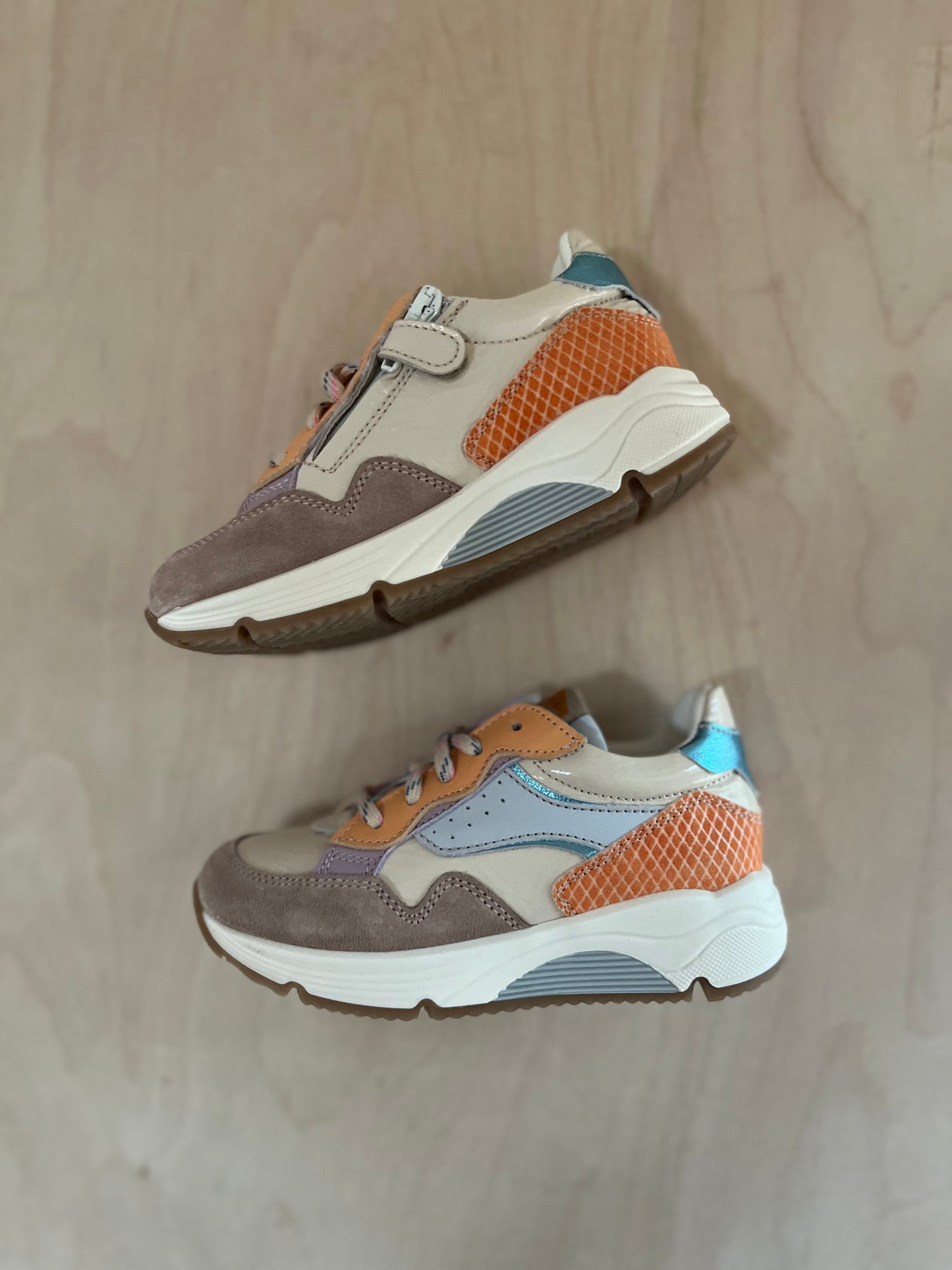 runner - sand peach blue