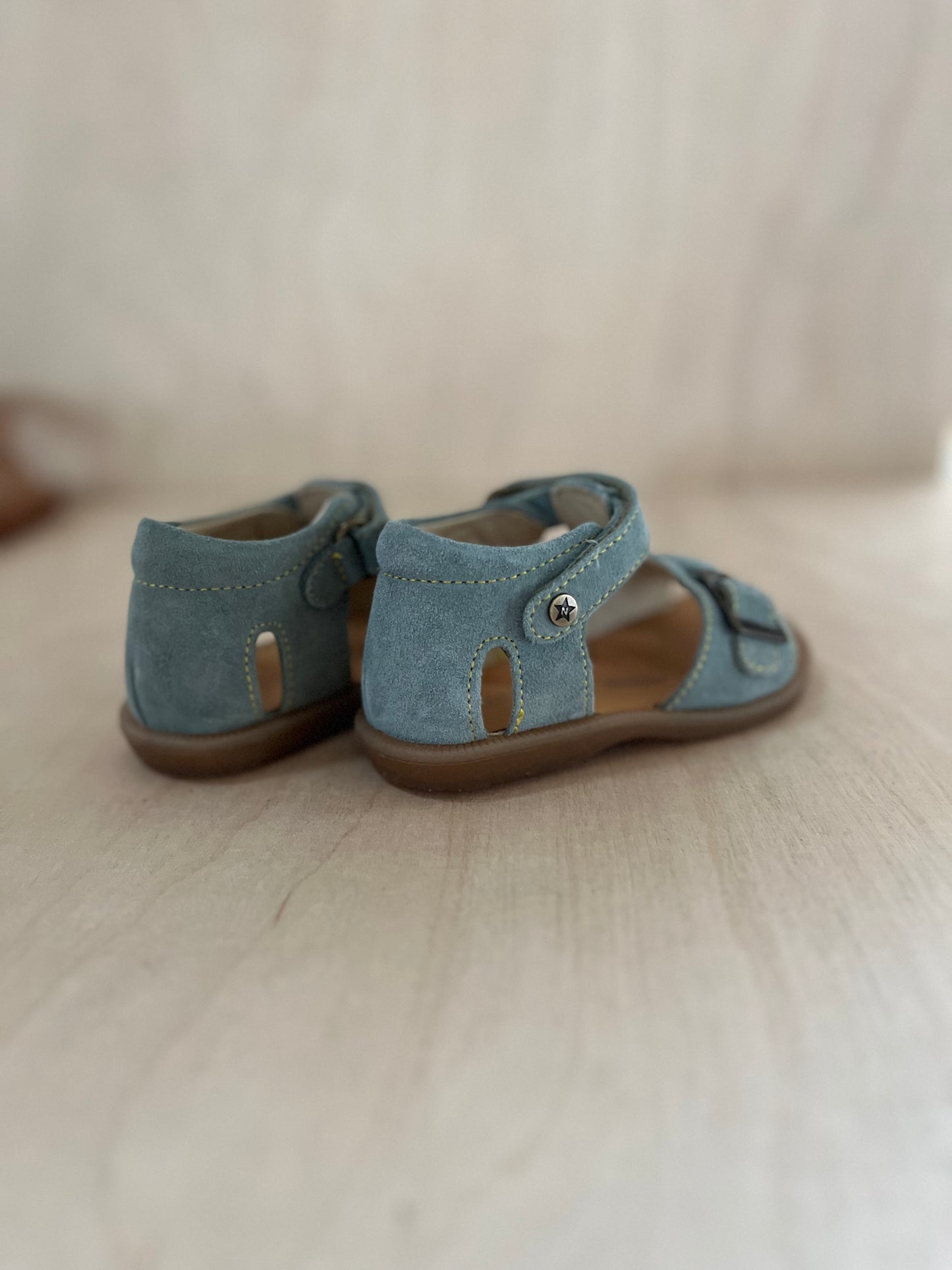 stapsandaal quarzo - sage, citrus stiksel