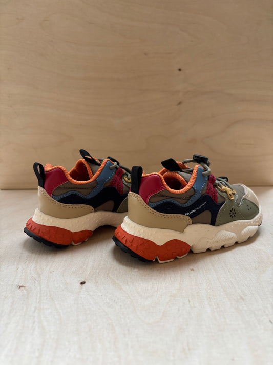 Flower mountain beige-army-navy