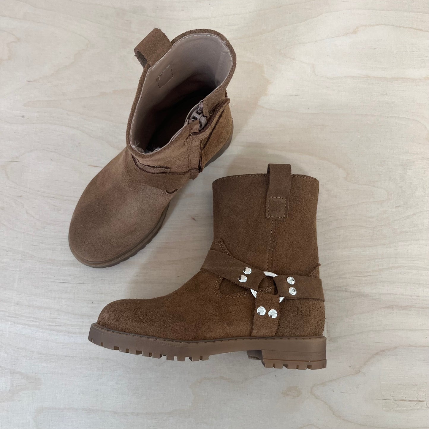 western boot gespen - serraport bruin