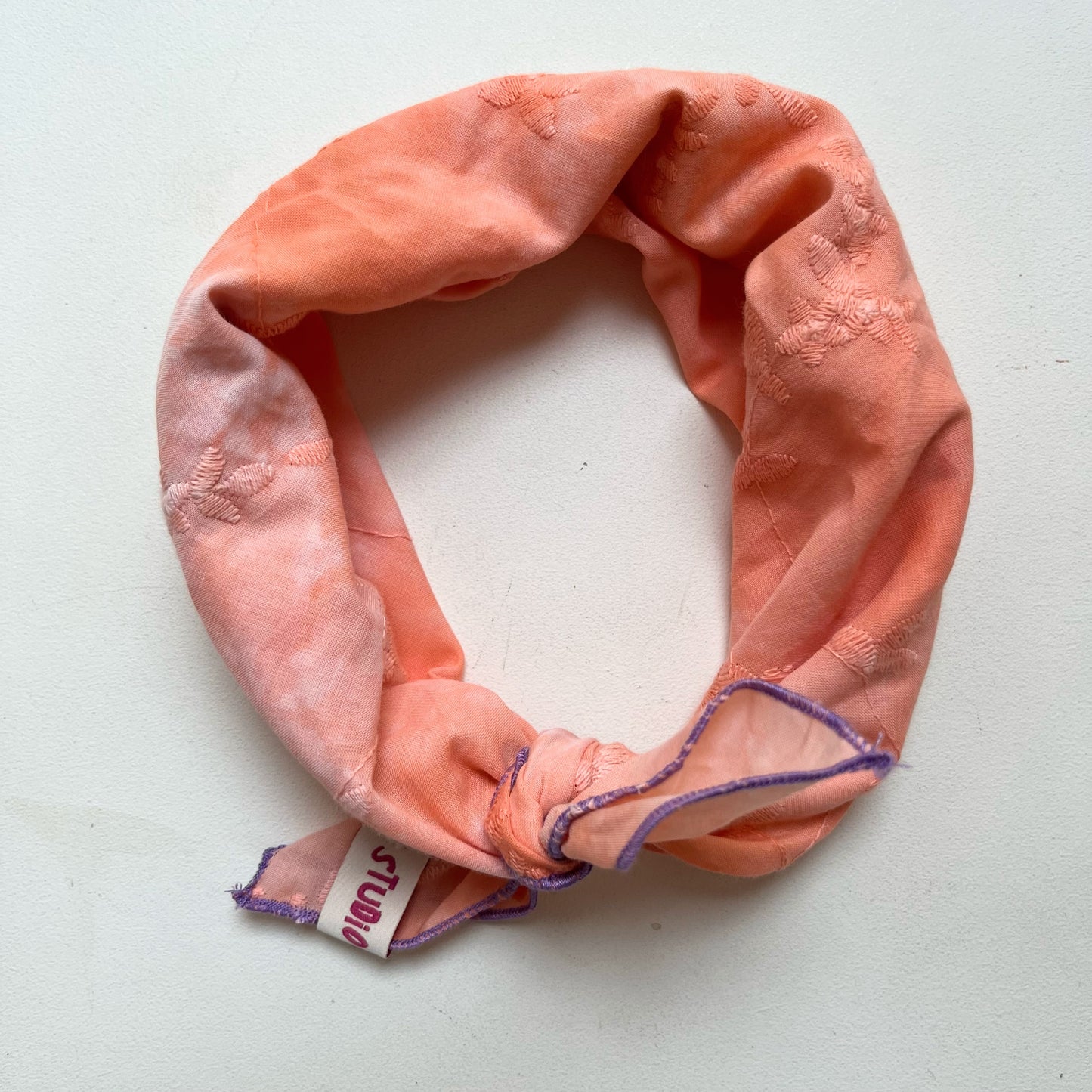 sjaaltje geel/oranje