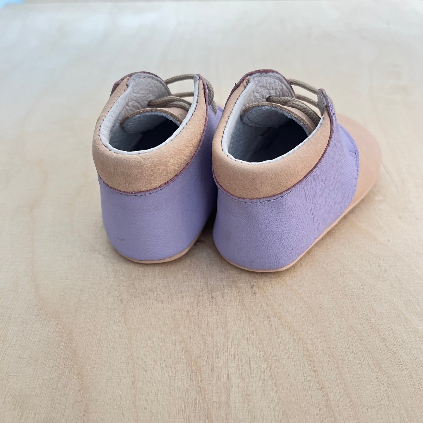 babyslofjes - nude/roze en lila