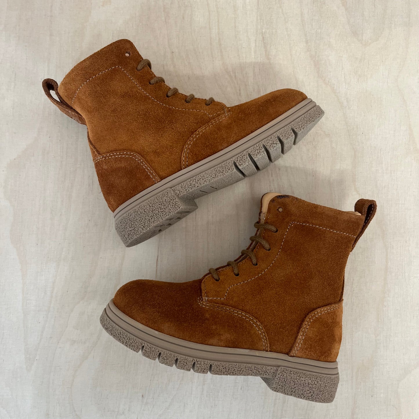 veterbottine - brown suede