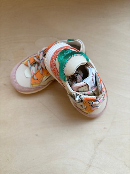 Ocra runner rosa suede