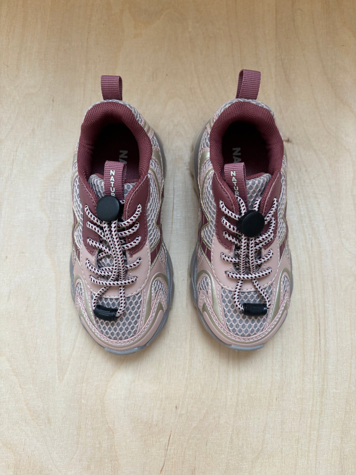 Naturino wave runner cipria - platinum - prune