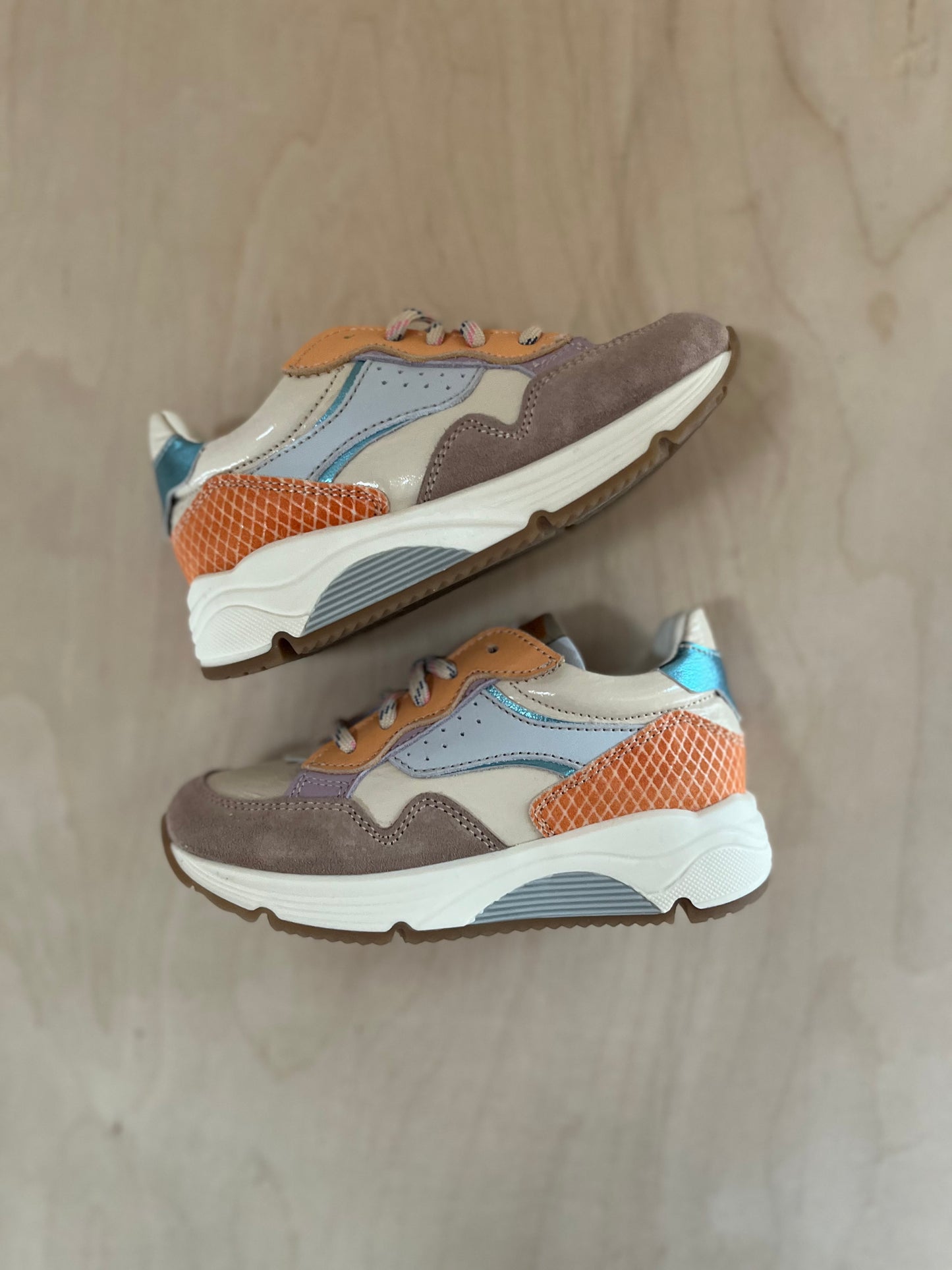 runner - sand peach blue