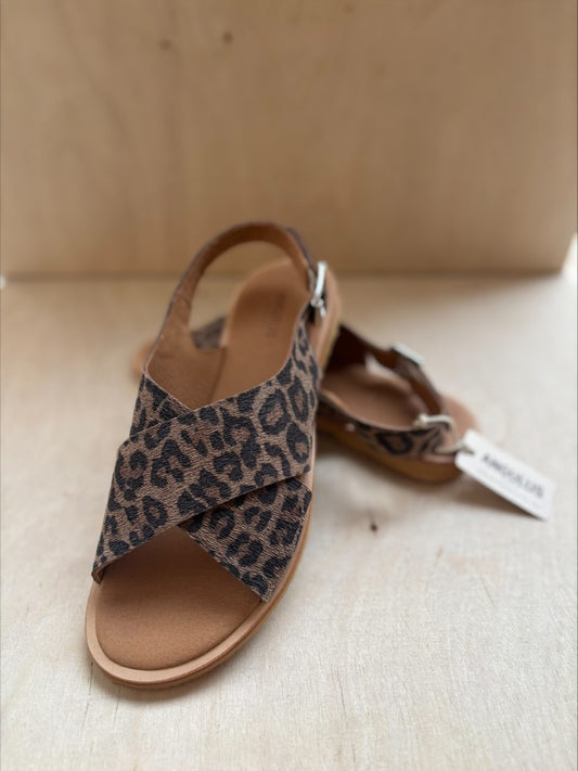 Angulus sandaal leopard