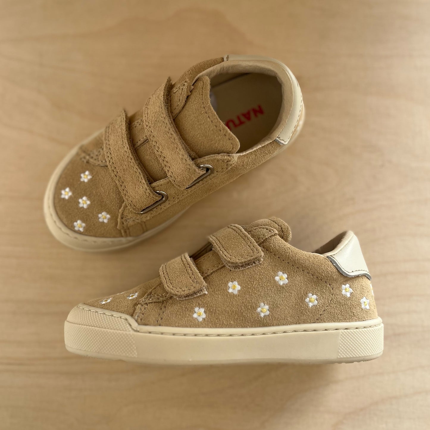 sneaker velcro - eindhoven margherite sand
