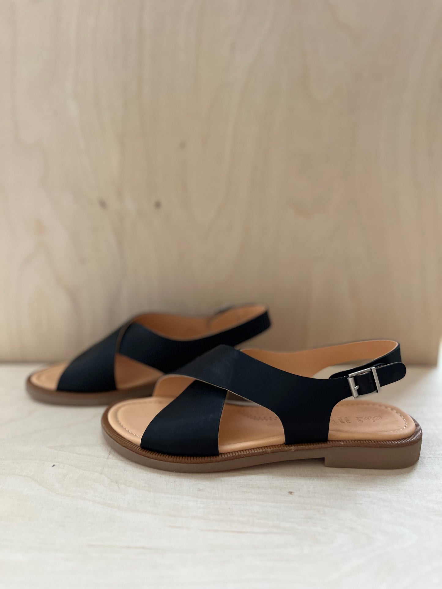 sandaal cross - nero