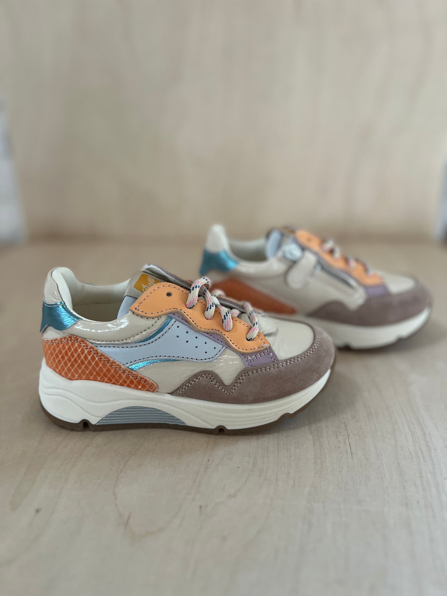 runner - sand peach blue