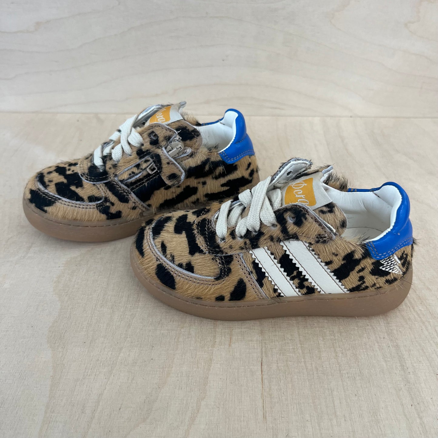 harry sneaker - cow, blue
