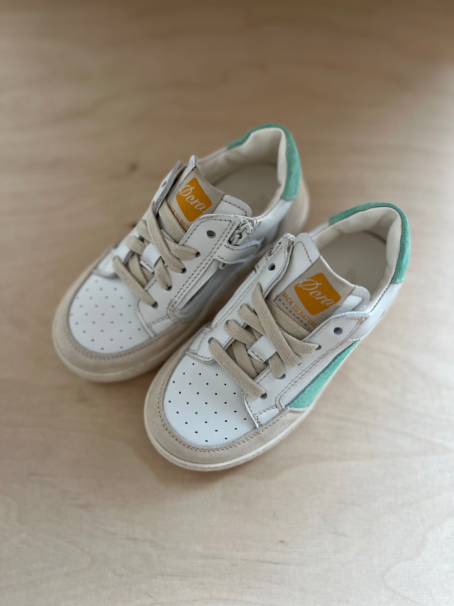 sneaker lex - suede clinique groen