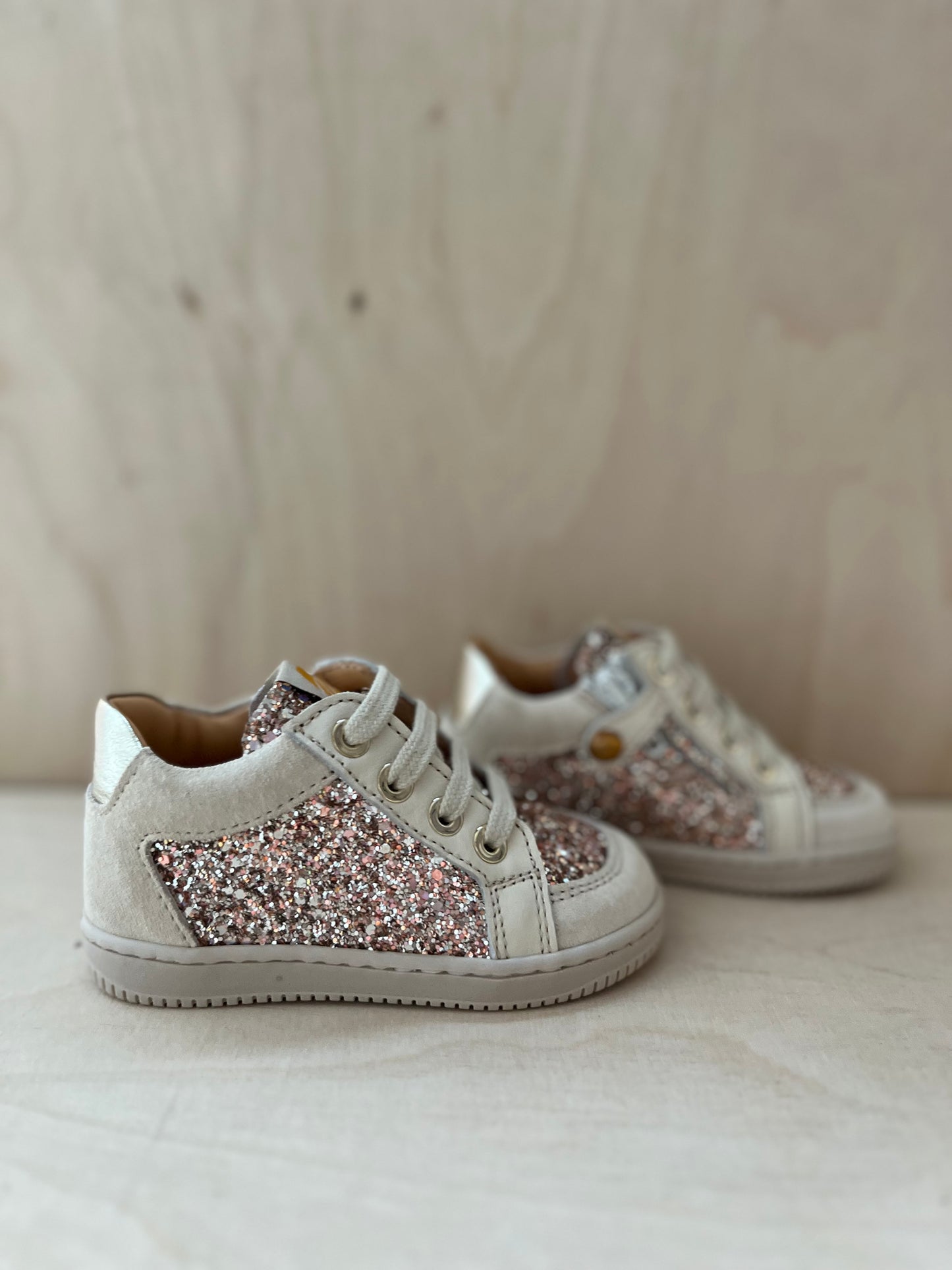 sneaker ruby - rockstar gold glitter