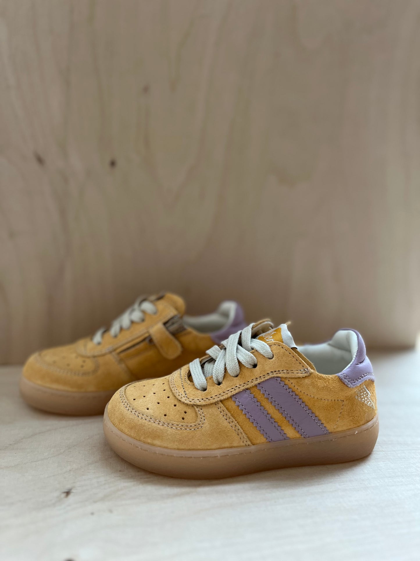 harry sneaker - peach lilla