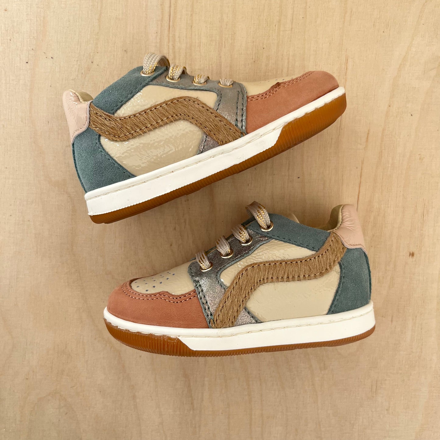 sneaker abeia - rose milk sage